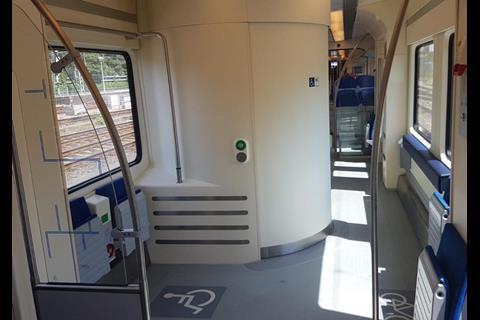 An initial three refurbished SLT units will be used to gather passenger feedback (Photo: Bombardier Transportation).